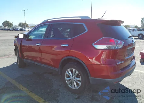 2015 Nissan Rogue Sv z USA, uszkodzony, nr VIN 5N1AT2MT1FC890328